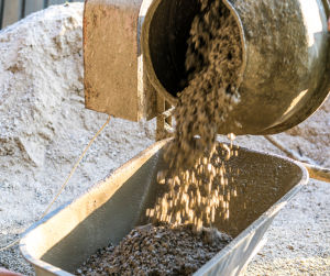 different types of concrete work