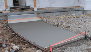 pour walkway